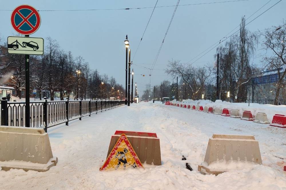 Стартовала реконструкция трамвайных путей на улице Сибирской