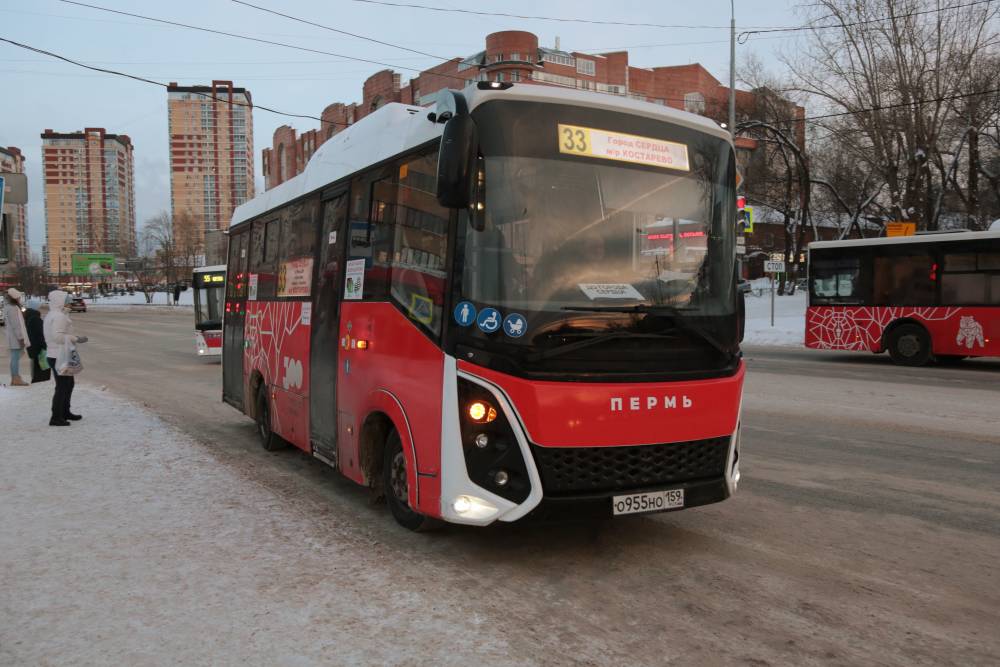 ​С 1 февраля изменится работа трех автобусных маршрутов в Перми