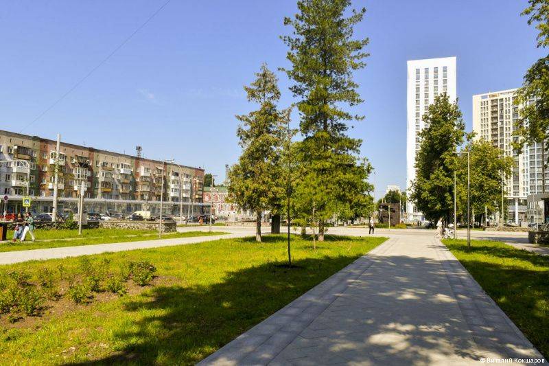 В Перми фонтан в сквере на улице Сибирской запустят 20 августа 