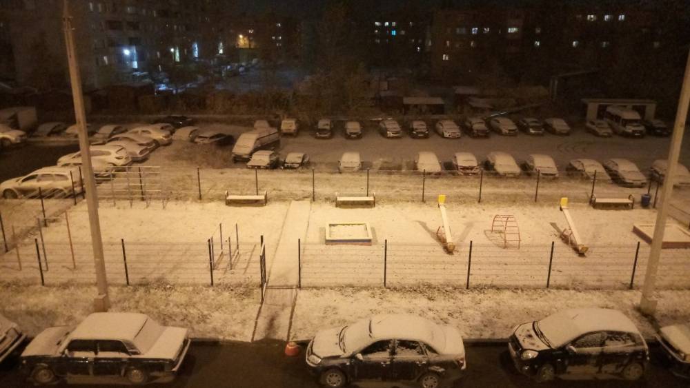 «Зима пришла»: в Перми выпал первый снег 