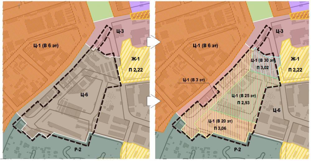 ​Власти края утвердили изменения предельных параметров застройки рынка «Гача»