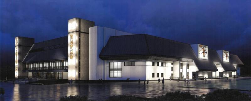 ​Городской департамент архитектуры согласовал внешний вид Дворца спорта «Молот» в Перми