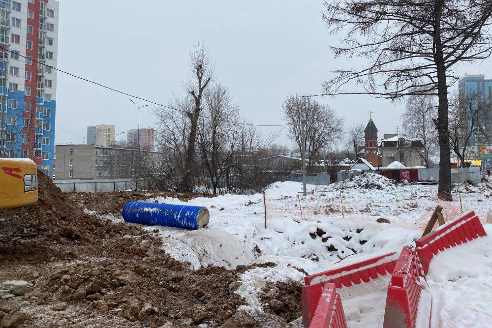 В Перми для строительства ул. Крисанова снесли частный дом, изъятый через суд