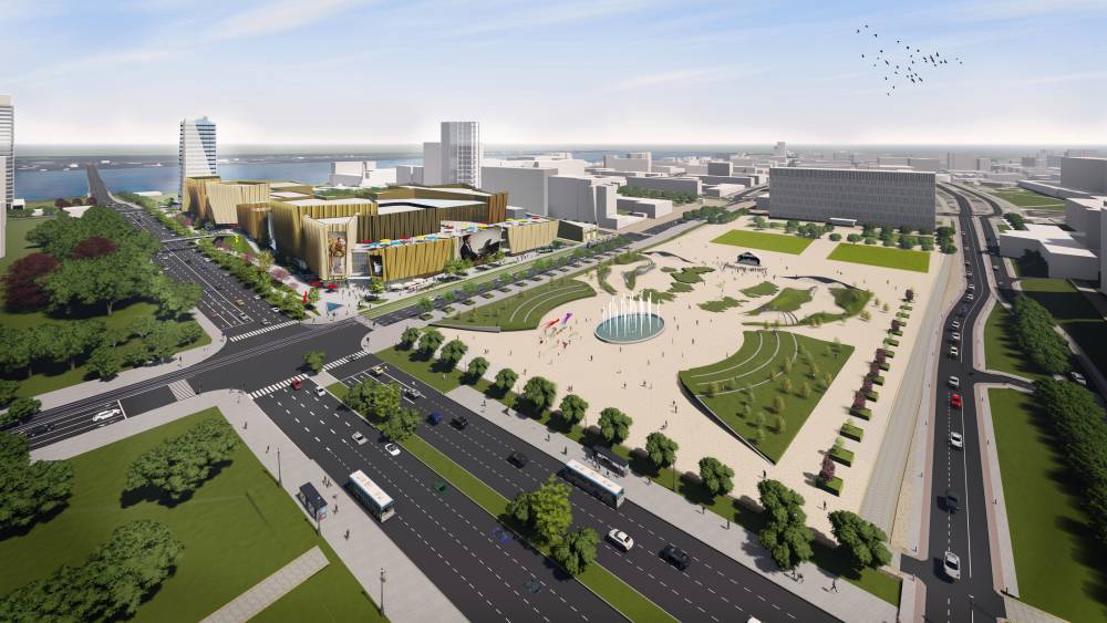 Вдохновленные балетом. Члены градсовета Перми одобрили концепцию комплекса у эспланады