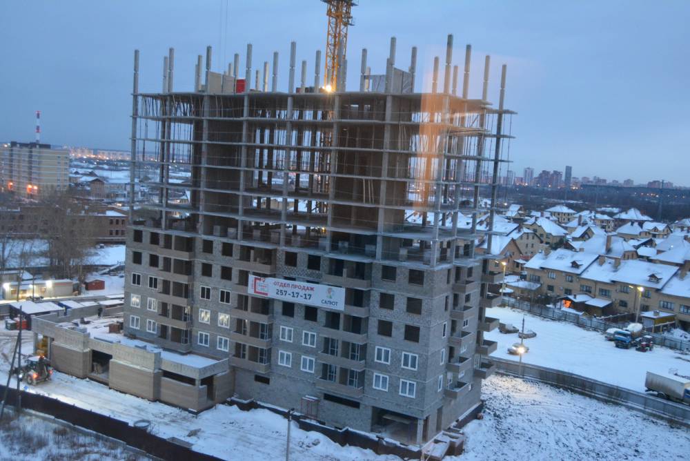 7 декабря старт продаж 15 и 16 этажей в ЖК «Салют»