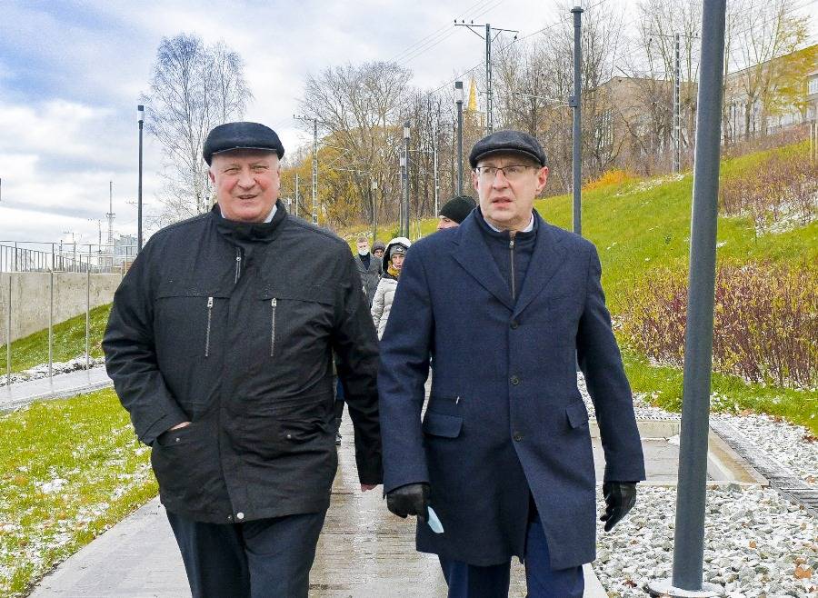 ​В Перми продолжается ремонт набережной реки Камы 