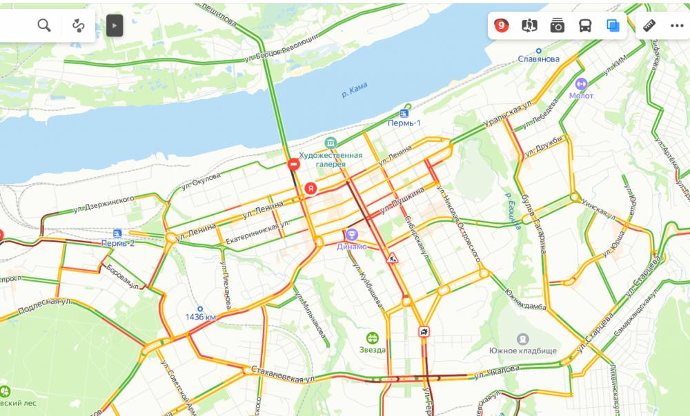 ​Как прошли первые дни для автомобилистов в связи с расширением улицы Попова в Перми