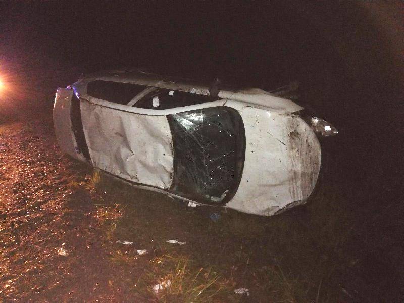 В ночном ДТП на трассе в Пермском крае пострадали три человека