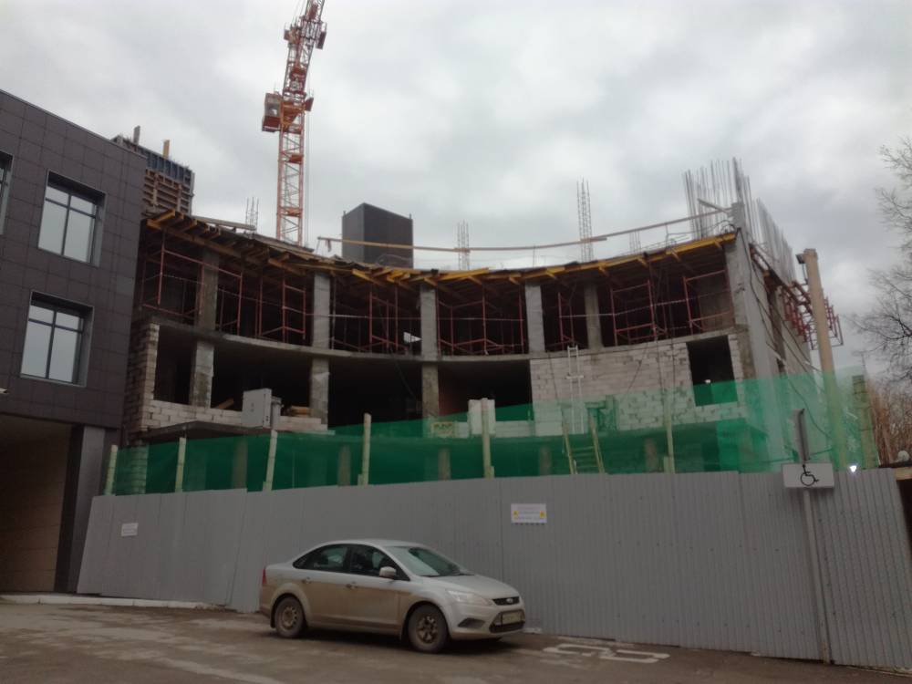 Третий корпус здания Пермского краевого суда достроят к концу 2019 года