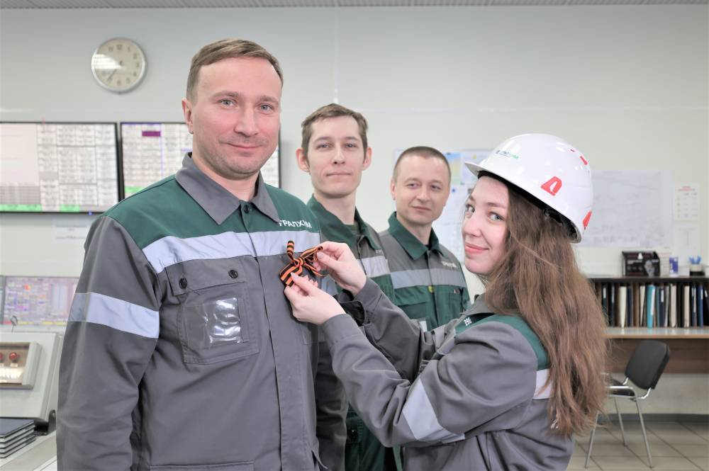 Филиал «ПМУ» поддержал акцию «Георгиевская ленточка»