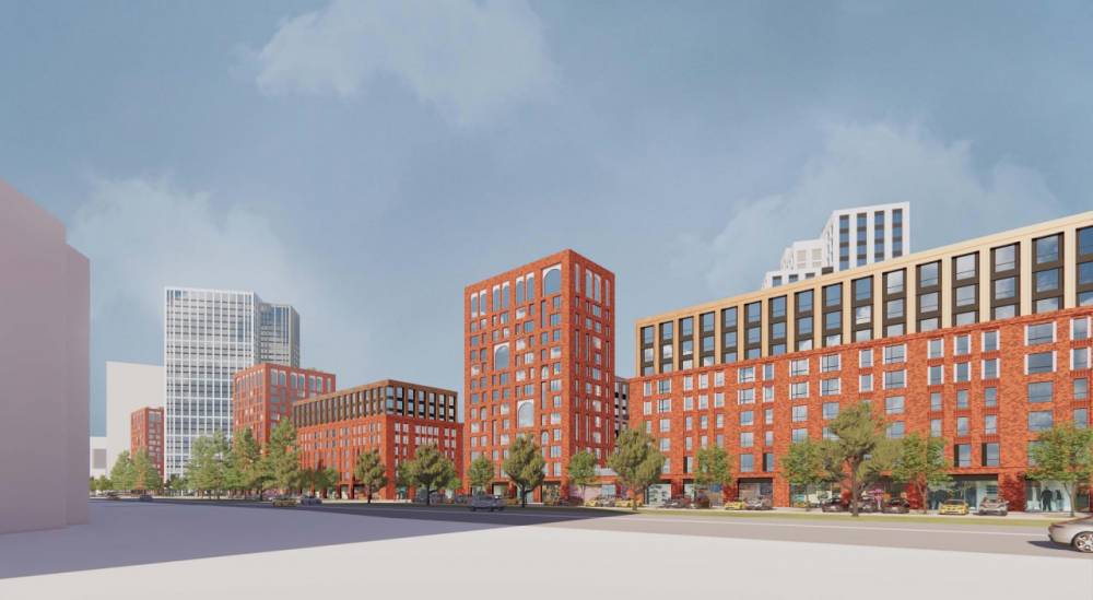 ​Багряный кирпич, блестящая медь: власти края согласовали повышение высотности для «Мегаполиса»