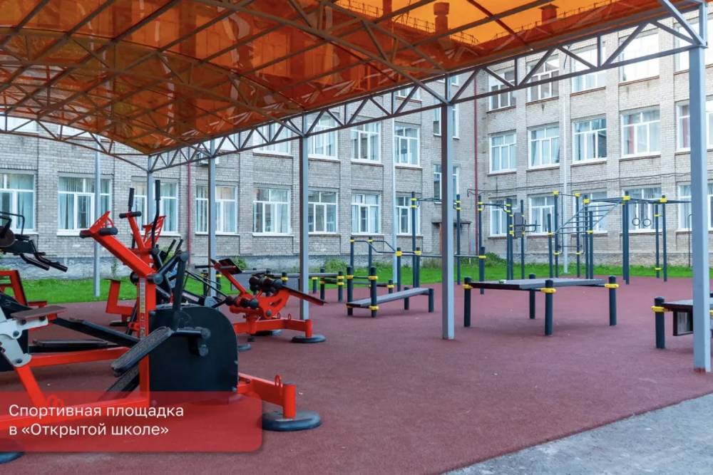 В шести районах Перми обустроили новые спортивные площадки при школах