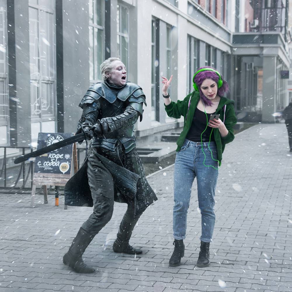 На пермских улицах появились герои «Игры престолов»