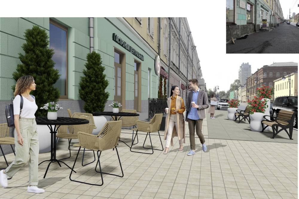 Ширина та же, вид другой. В этом году в Перми планируют начать капремонт ул. Сибирской