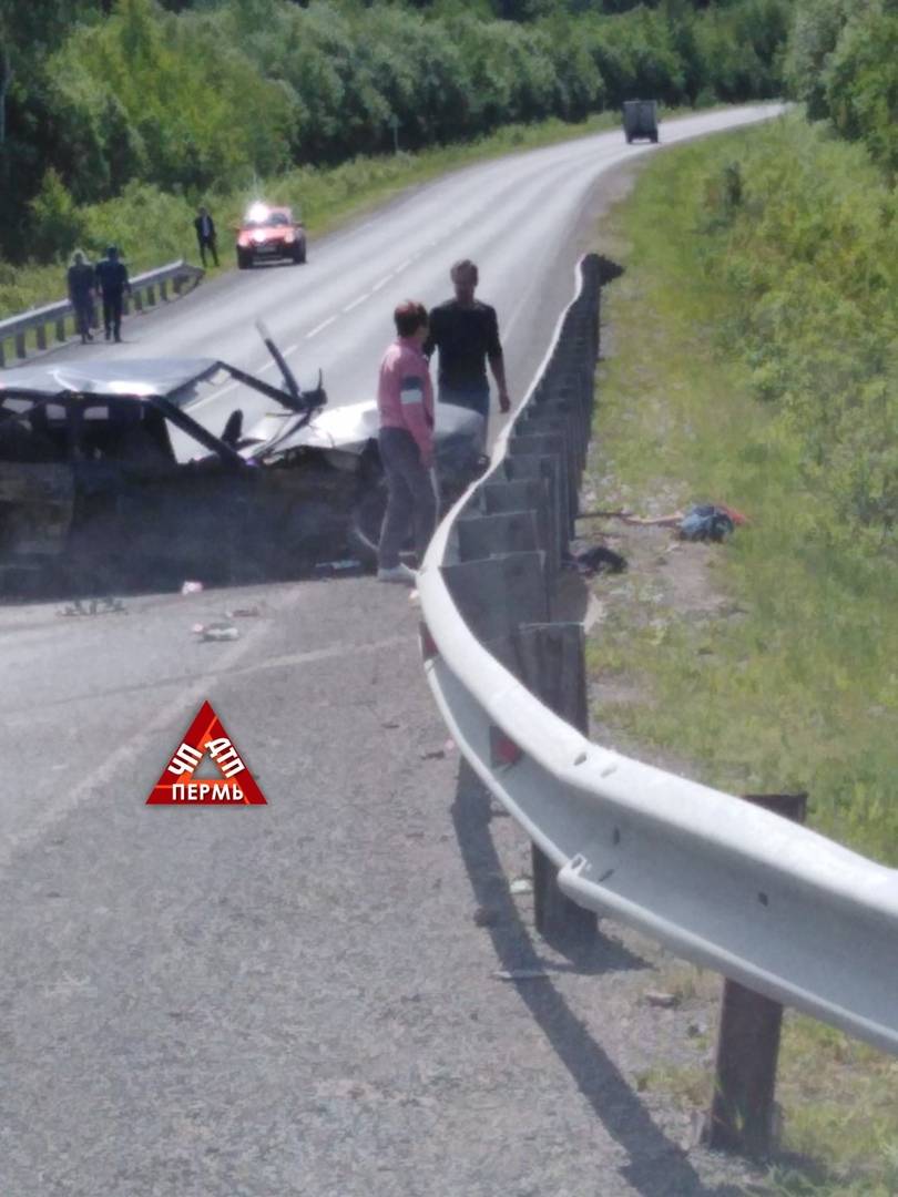 В ДТП на трассе Пермь – Березники пострадали два человека