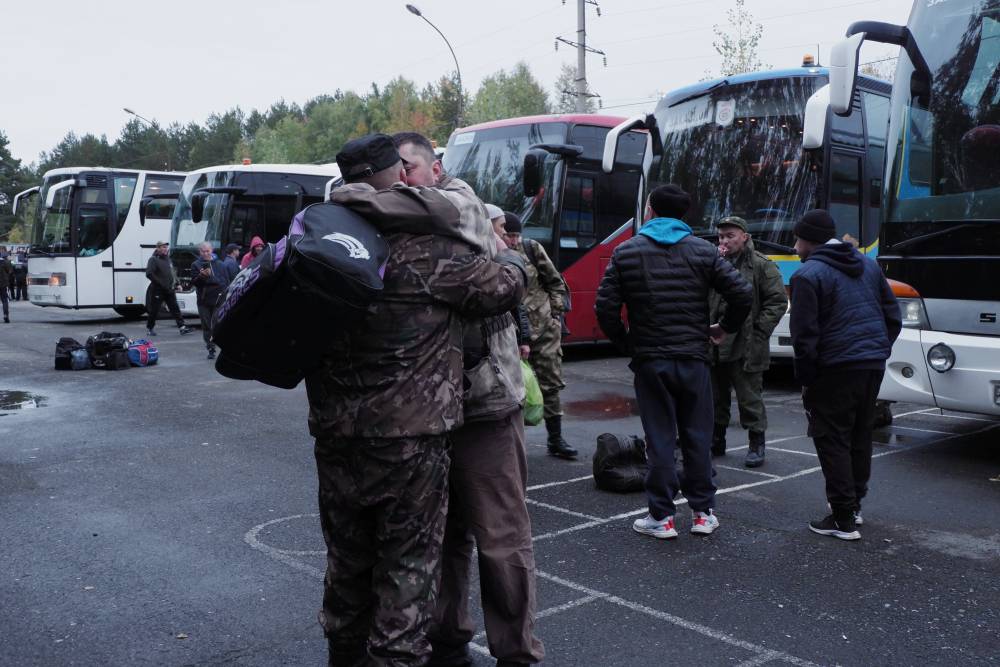 ​Первые мобилизованные из Пермского края отправились на учения