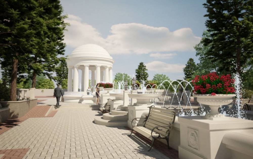В центре Перми могут построить «Романовские фонтаны»