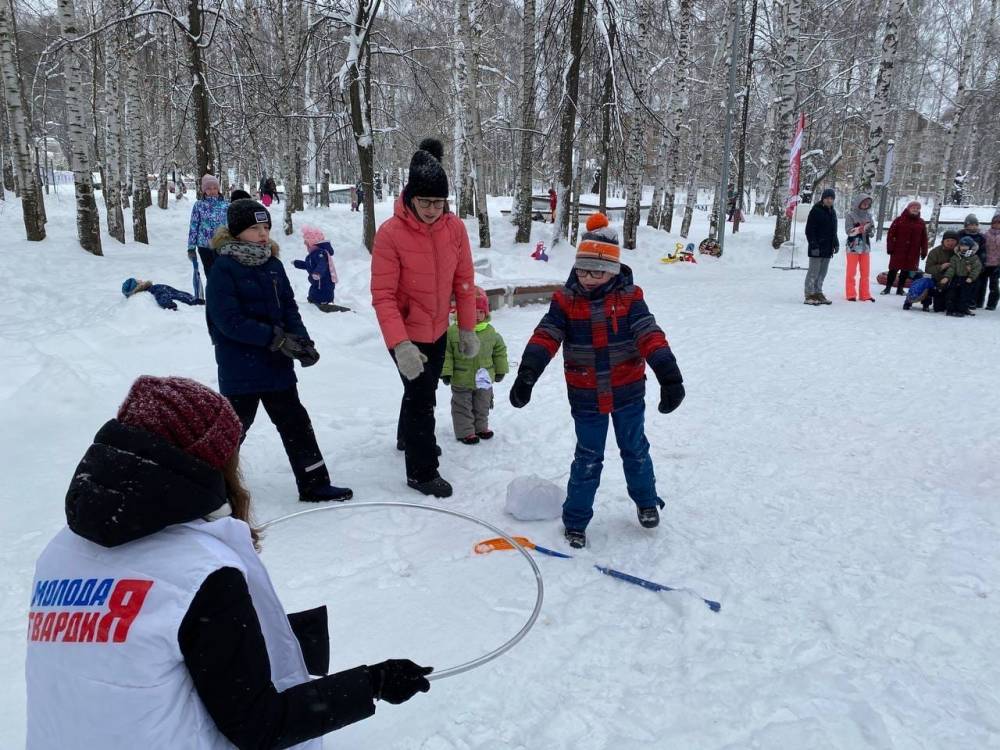 В Перми в новогодние каникулы прошли «Веселые старты ГТО»
