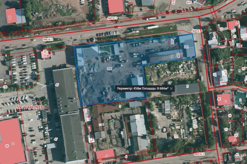 В Перми недалеко от автостанции «Южная» продается имущественный комплекс