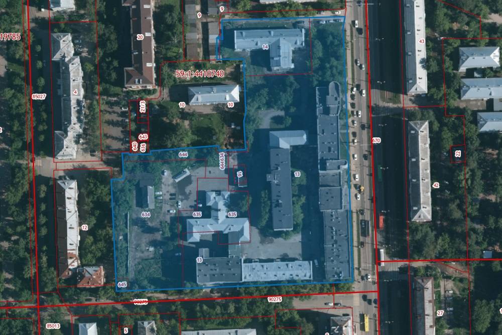 ​Минимущества поручило размежевать земли для создания многофункционального комплекса в Перми