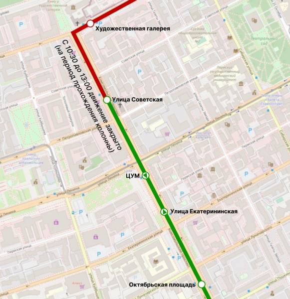 Из-за шествия десантников в Перми перекроют улицы и изменят маршруты автобусов