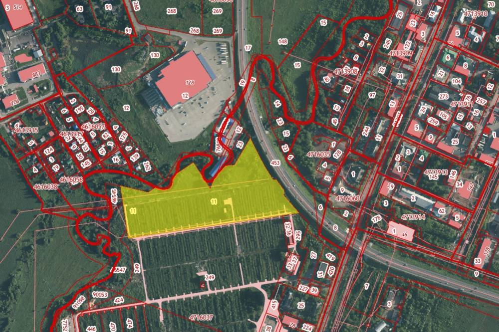 ​В Перми рядом с «Касторамой» продаются два крупных земельных участка
