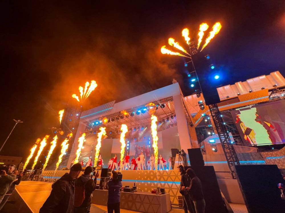 ​На Пермской эспланаде гала-шоу фестиваля «Город встреч» посетили 120 тысяч человек