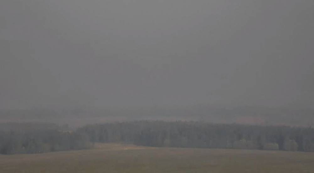 ​Пермский лесопожарный центр опубликовал видео с пеленой дымки в регионе 