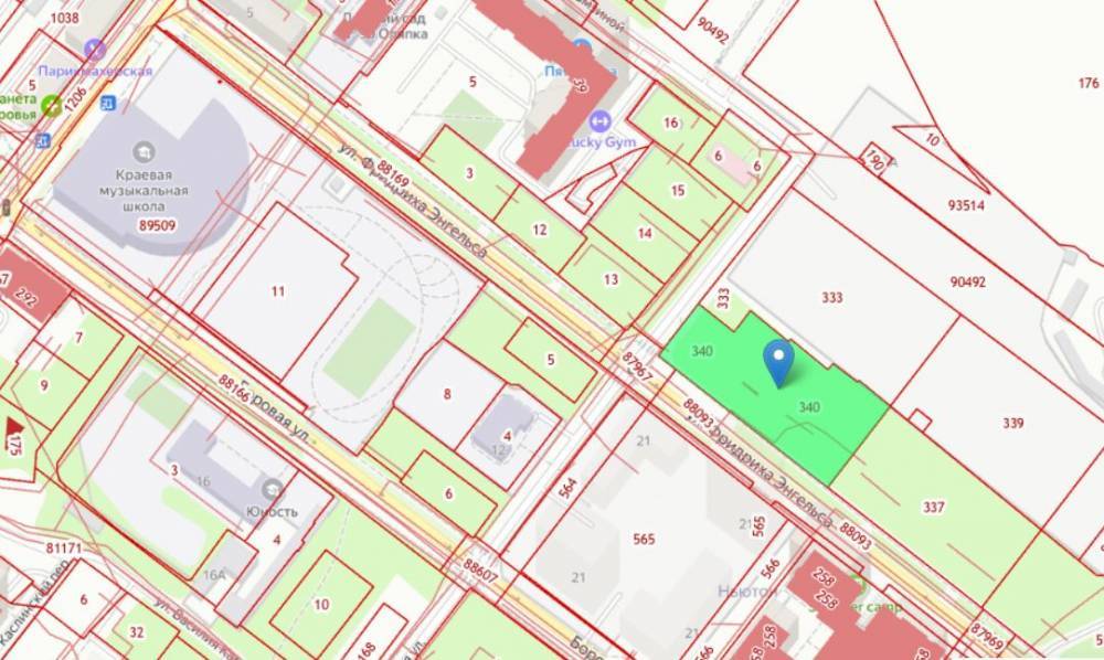 ​Девелопер «КОРТРОС-Пермь» получил право аренды двух участков возле ДКЖ под жилую застройку 