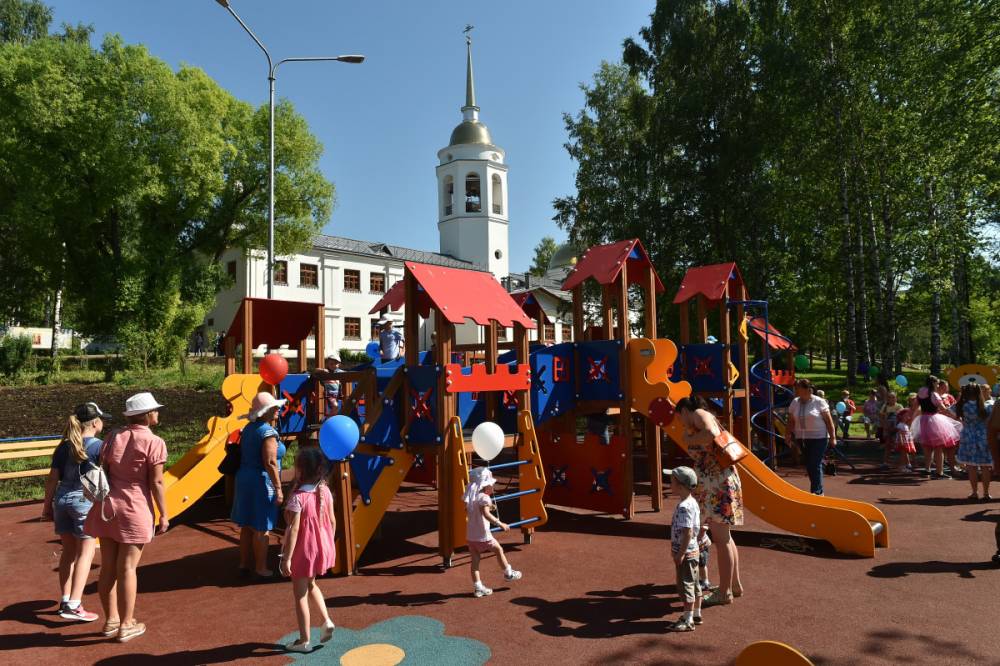 В Кудымкаре открылся «обновленный» центральный парк культуры и отдыха