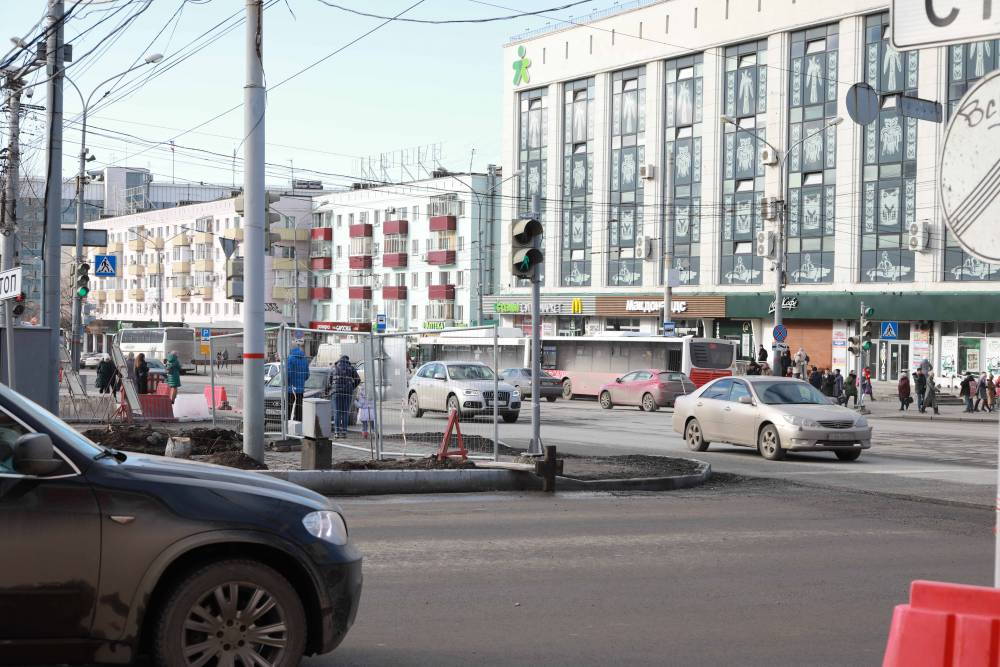 В Перми предложили сделать выделенные полосы для автобусов на улице Ленина