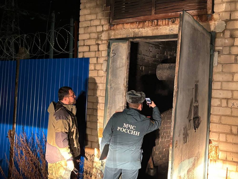 Пожар на подстанции «Быгель» временно оставил часть Березников без света и воды