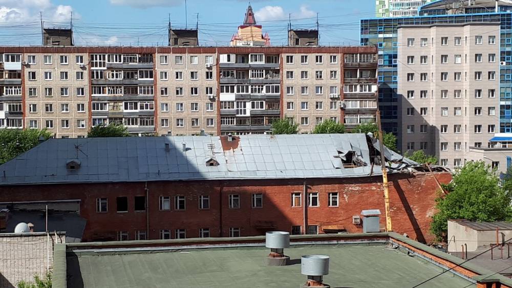 Соцсети: в Перми разбирают здание «Горьковских бань»