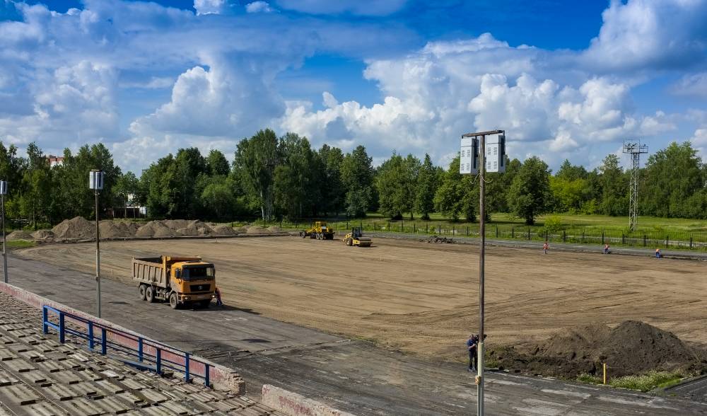 Капремонт стадиона «Гайва» планируется завершить до конца 2019 года