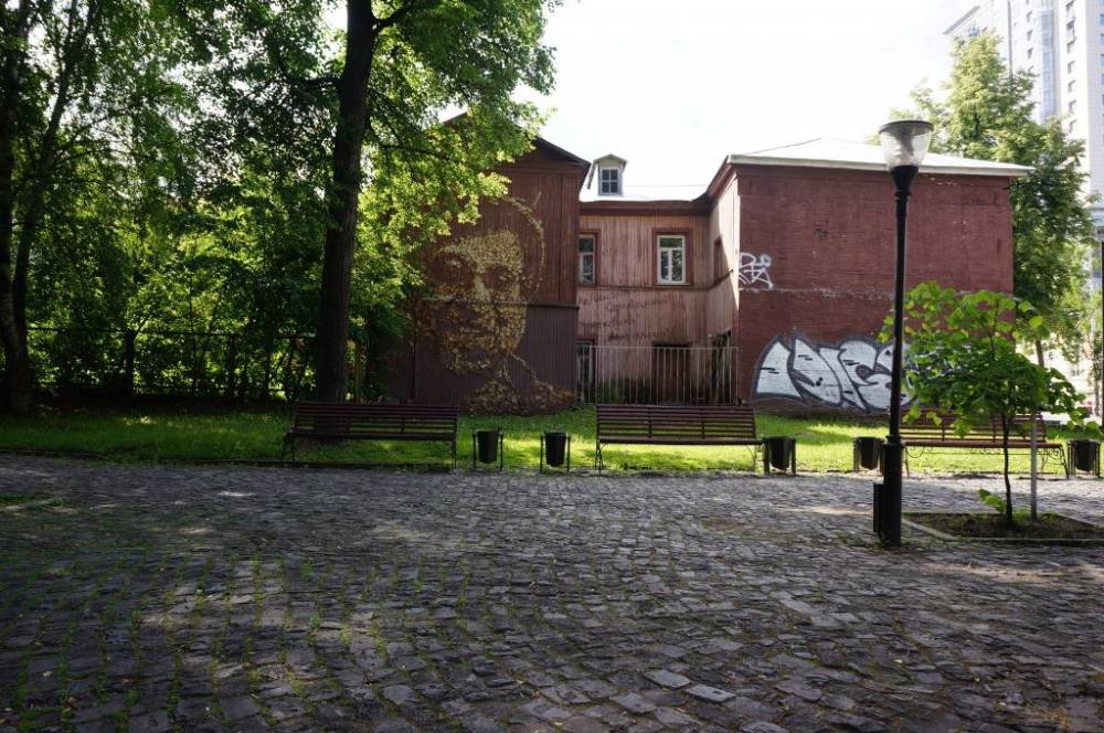 Пермяк проследил, как «состарился» с 2016 года арт-объект — портрет Юрия Шевчука