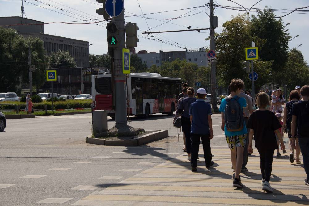 Места концентрации пешеходов в Перми будут санировать дважды в день