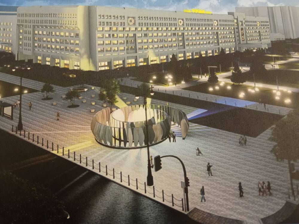 ​Мэрия Перми отказалась от установки арт-объекта на месте снесенных павильонов у отеля «Урал»