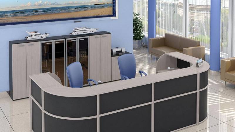 Выбираем стойку ресепшн для приемной офиса