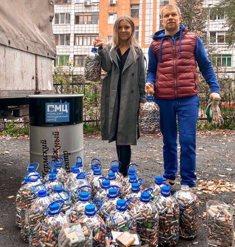 ​300 кг батареек, собранных в ходе экологической акции, отправили на переработку