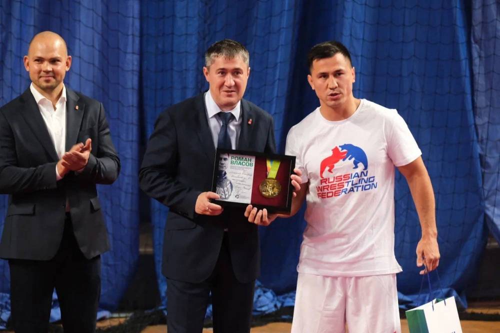 Двукратный олимпийский чемпион Роман Власов провел мастер-класс в Пермском крае 