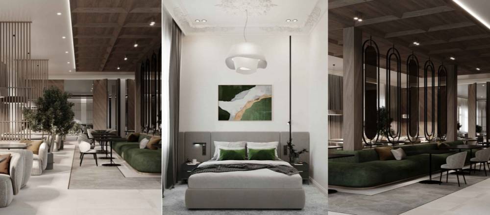 В Перми представили эскизы интерьера гостиницы в бывшем здании ВКИУ