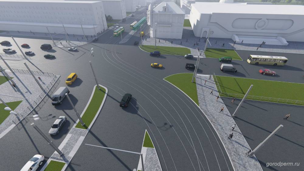 ​В Перми с 12 января по 1 июля частично перекроют движение по ул. Революции