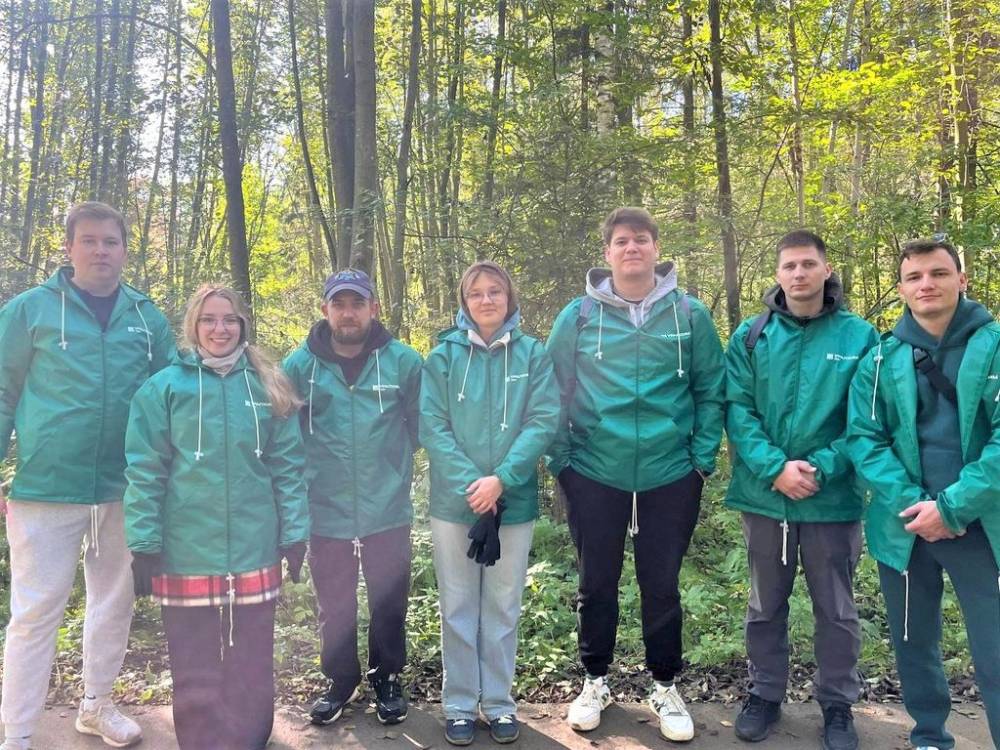 Волонтеры филиала «ПМУ» помогли очистить Черняевский лес