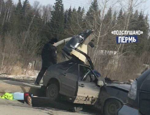 ​В Перми в ДТП с грузовиком погиб водитель ВАЗа