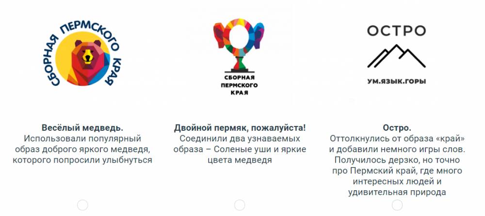​Жителям Пермского края предложили выбрать логотип для команды КВН