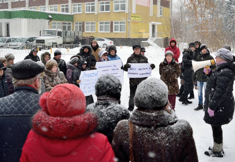 Жители Данилихи вновь высказались против строительства мечети у рынка в Перми