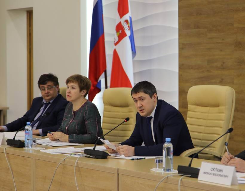 ​Дмитрий Махонин ждет усиления работы Министерства строительства Пермского края