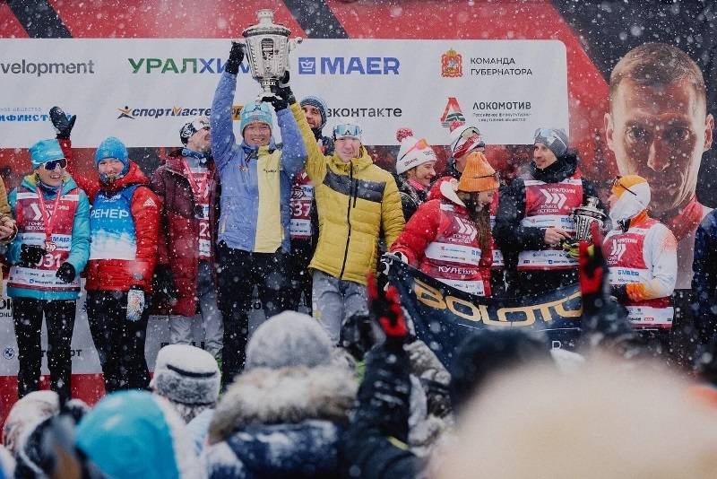 Команда «Уралхима» победила в лыжном фестивале «Гонка Легкова»