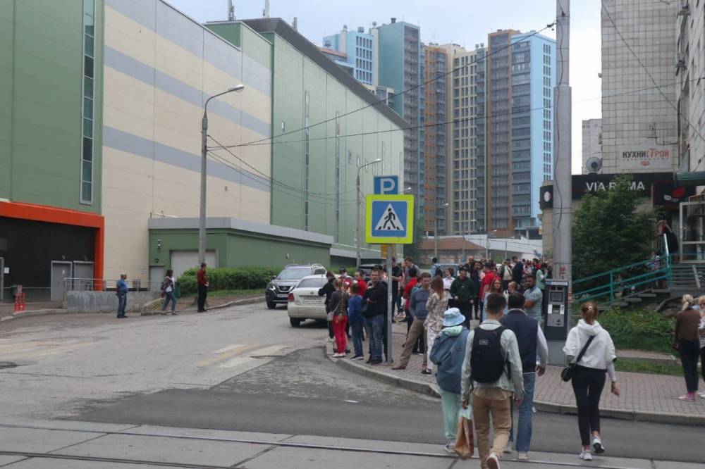 В Перми эвакуировали людей из торговых центров