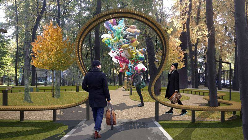В Перми построят 300-метровую скамью